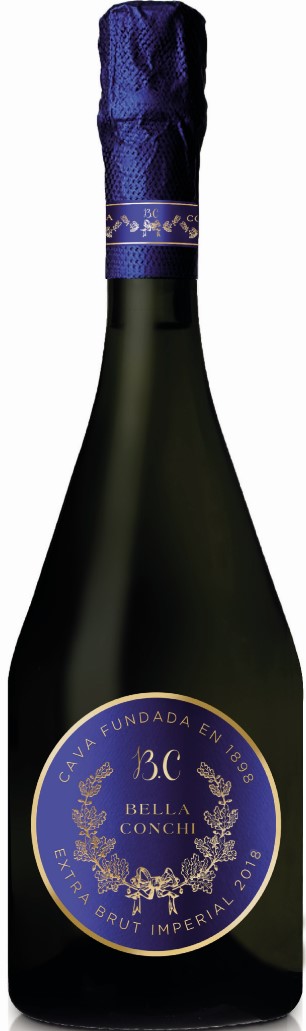 Bella Conchi Cava Extra Brut Imperial 2018 wine bottle