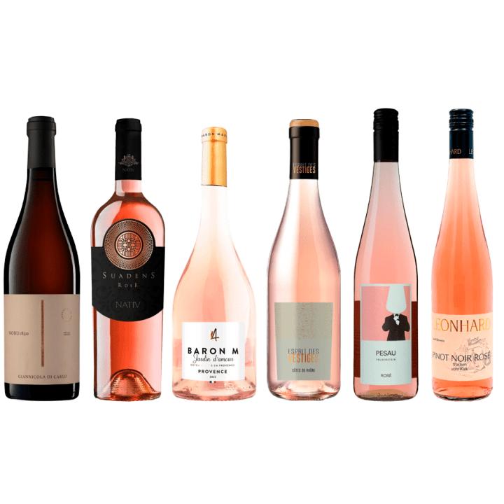 Luksus Rose Smagekasse wine bottle