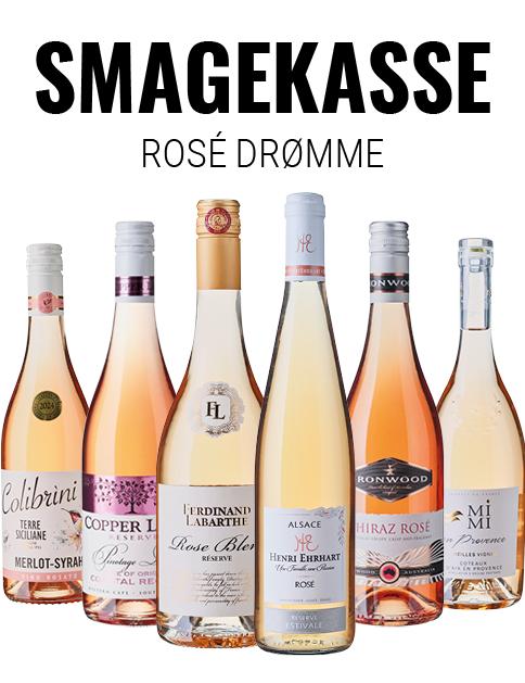 Drømme Rosé-smagekasse wine bottle