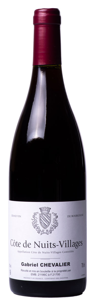 Gabriel Chevalier Côte de Nuits Villages 2015 wine bottle