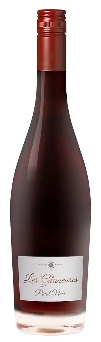 Les Glaneuses Pinot Noir 2021 wine bottle