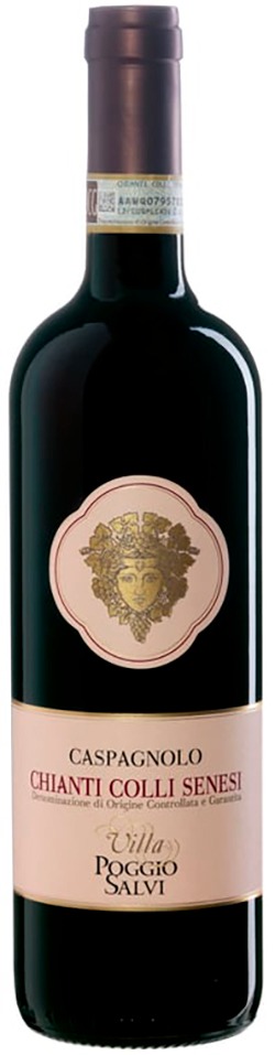 Villa Poggio Salvi Chianti Colli Senesi Caspagnolo 2024 wine bottle