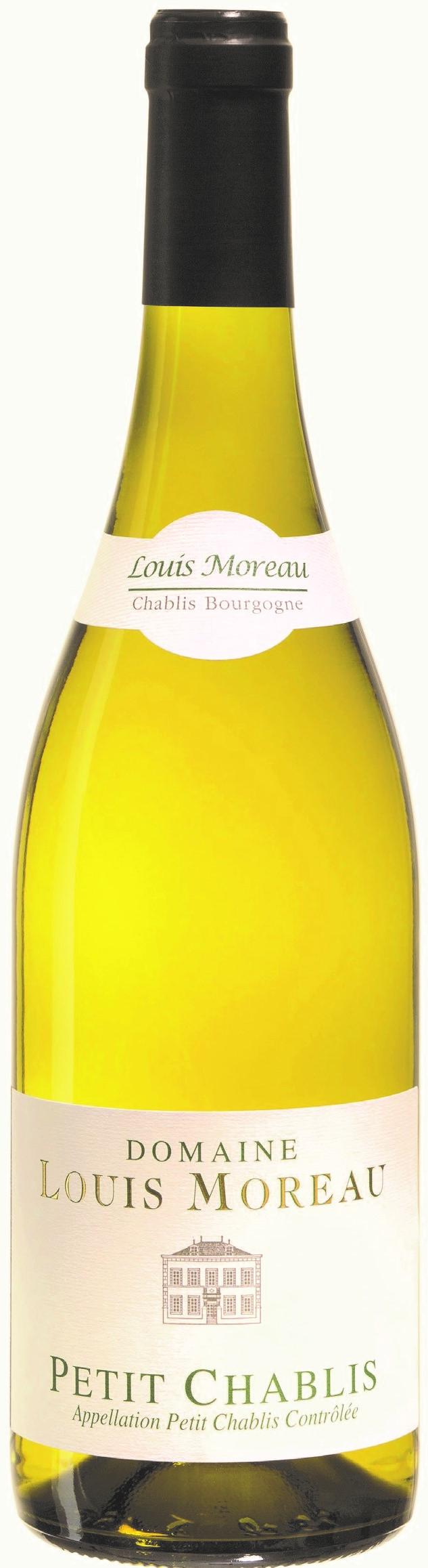 Louis Moreau Petit Chablis 2019 wine bottle