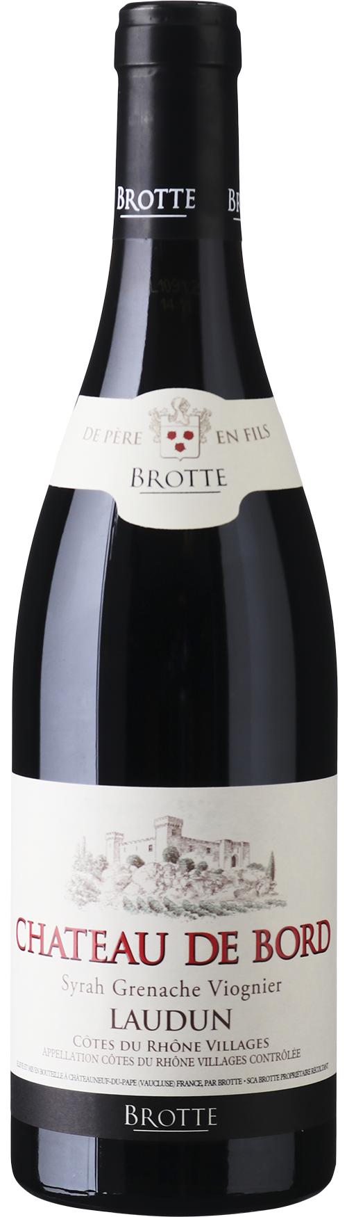 Brotte Château de Bord Rouge wine bottle