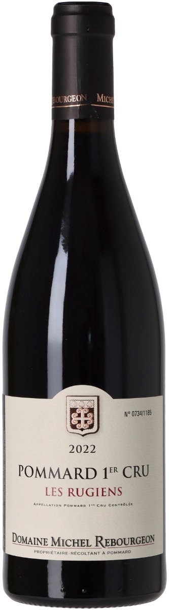 Michel Rebourgeon Pommard 1er Cru Les Rugiens 2022 wine bottle
