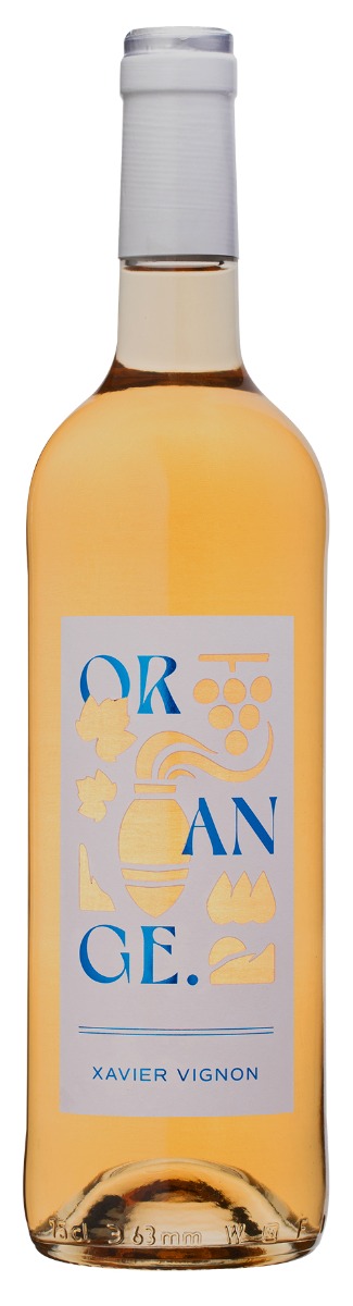 Xavier Orange Vin wine bottle