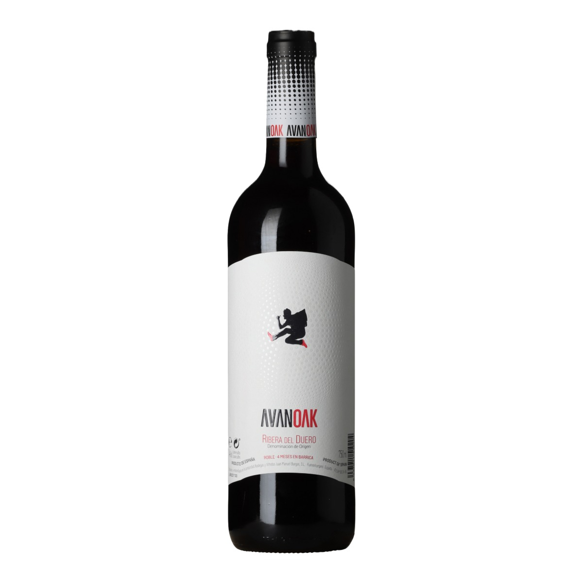 AVAN OAK Ribera del Duero wine bottle