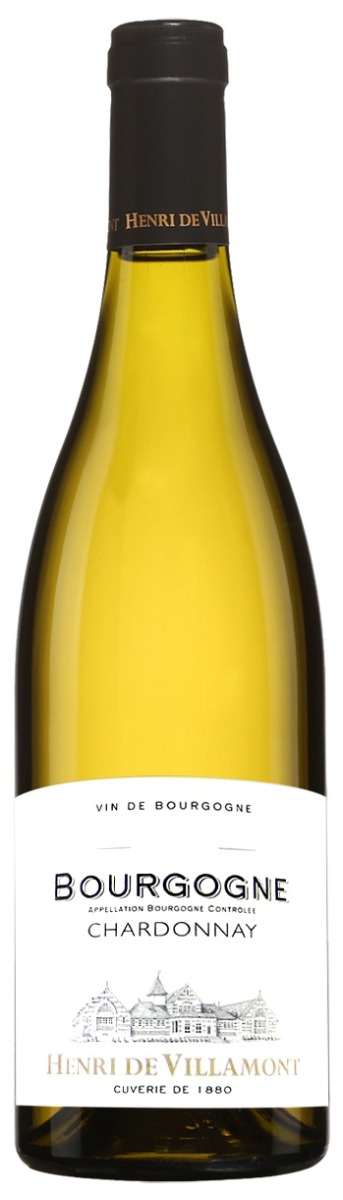 Henri de Villamont Bourgogne Chardonnay 2020 wine bottle
