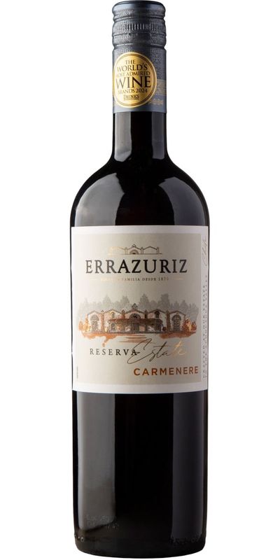 Errazuriz, Estate Reserva Carmenere wine bottle
