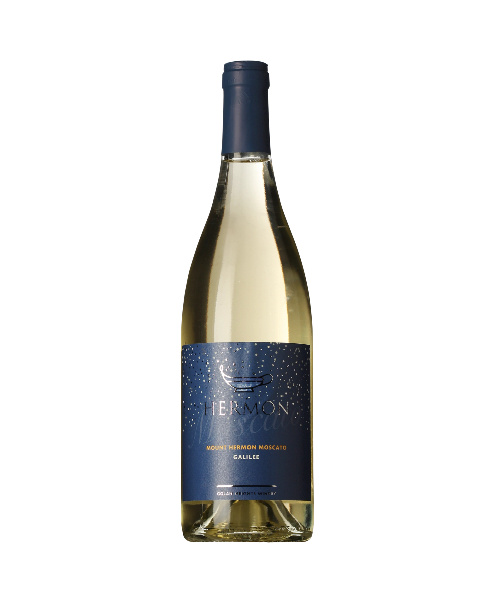 Hermon Mount Hermon Moscato wine bottle
