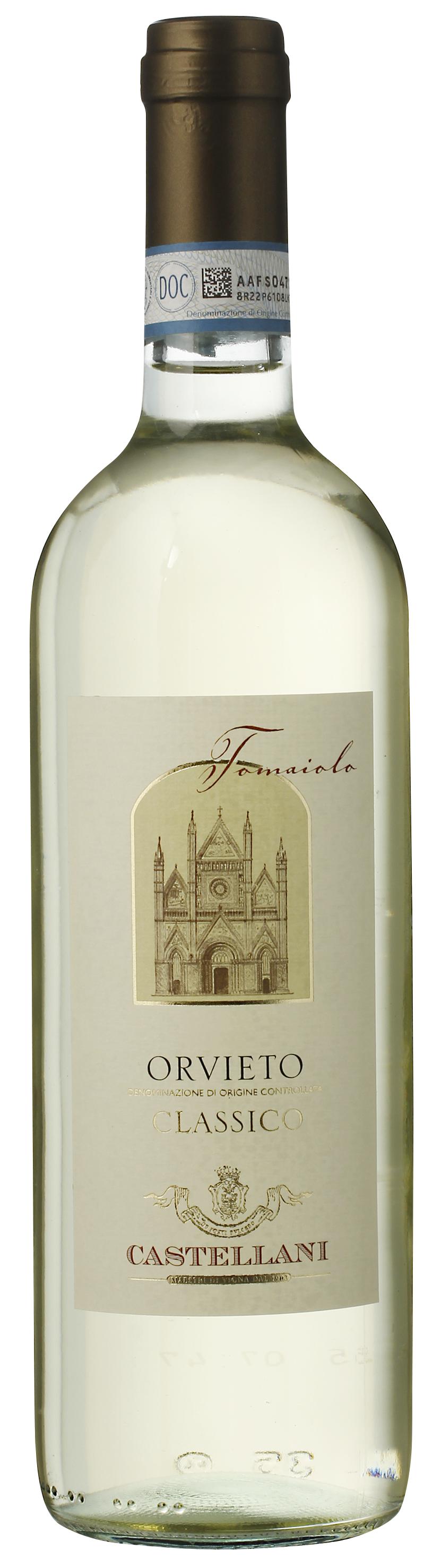Castellani Tomaiolo Orvieto Classico wine bottle