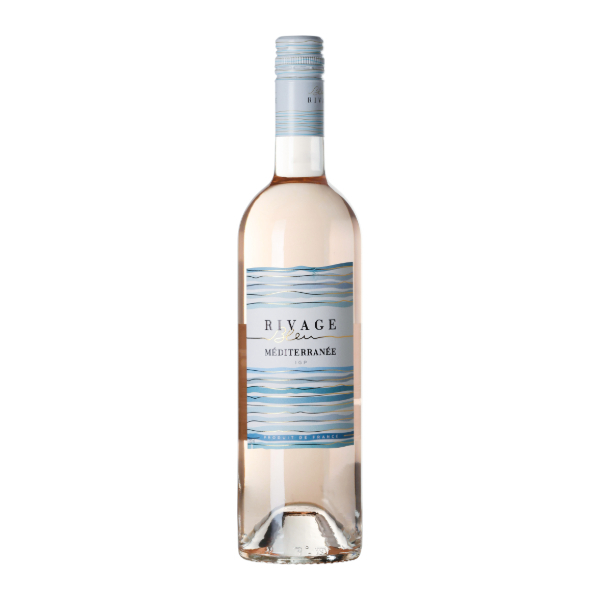 Bleu Rivage Rosé IGP Méditerranée wine bottle