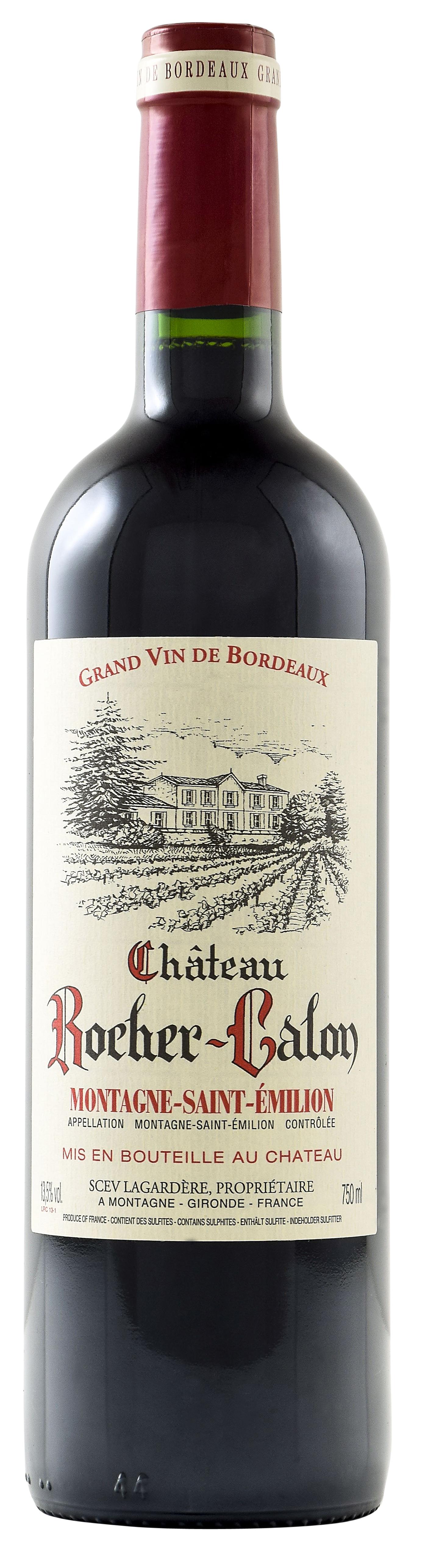 Château Rocher-Calon 2021 wine bottle