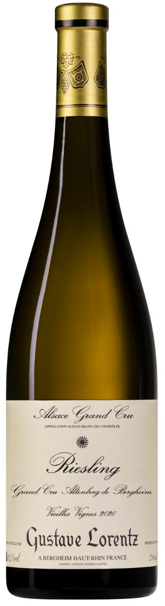 Gustave Lorentz Riesling Grand Cru Altenberg de Bergheim 2020 ØKO wine bottle