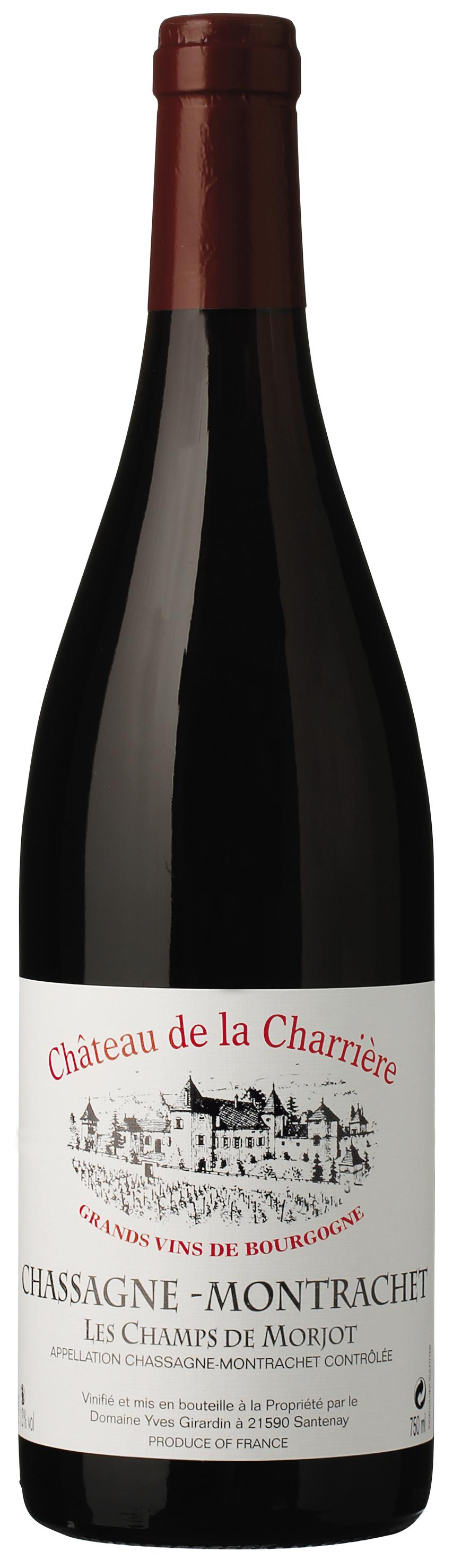 Château de la Charrière Chassagne-Montrachet Les Champs de Morjot wine bottle