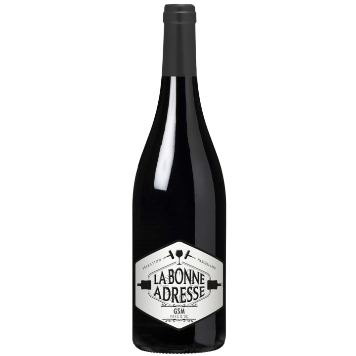 La Bonne Adresse GSM 2024 wine bottle