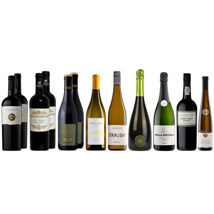 New Years Value Wines 2025 wine bottle