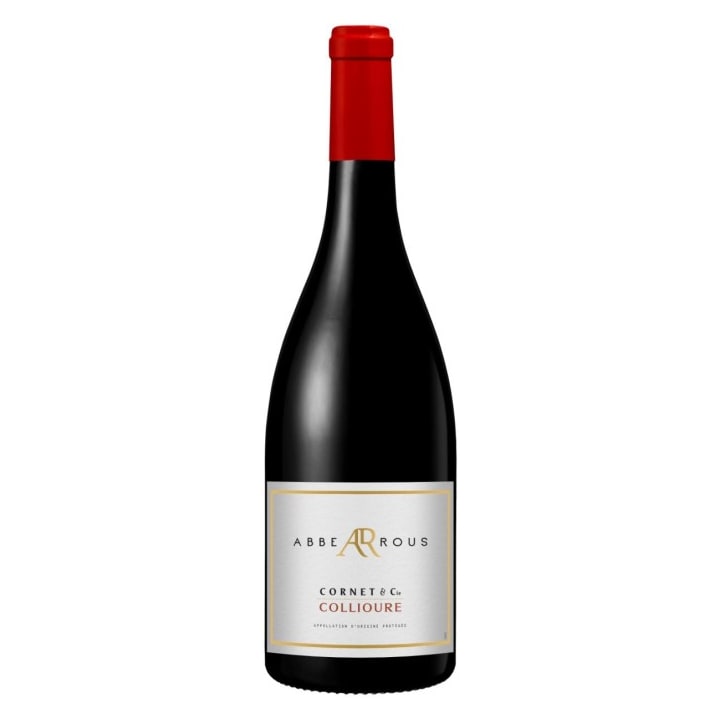 Abbe Rous Cornet & Cie Collioure Rouge 2018 wine bottle