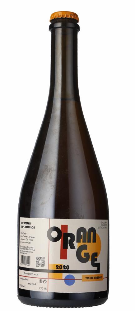 2020 Orange Semillon Vin de France Shukhrat Khakimov Viticultores wine bottle