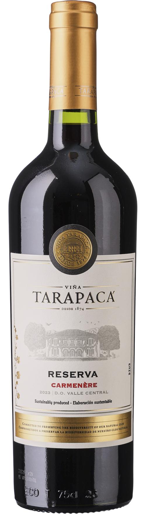 Viña Tarapacá Reserva Carmenère wine bottle
