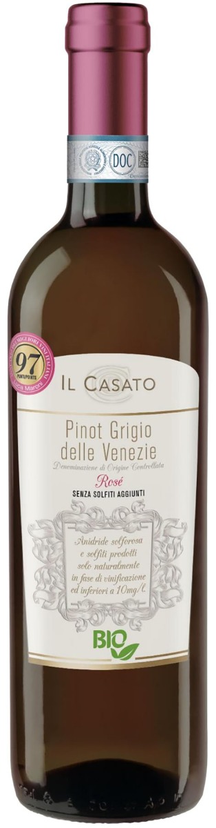 Il Casato Pinot Grigio delle Venezie Rosé 2022 wine bottle