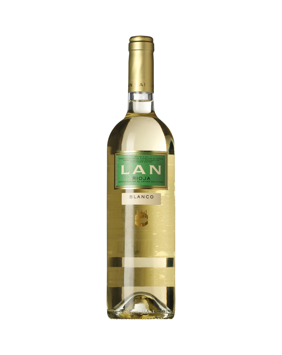 Bodegas LAN Blanco wine bottle