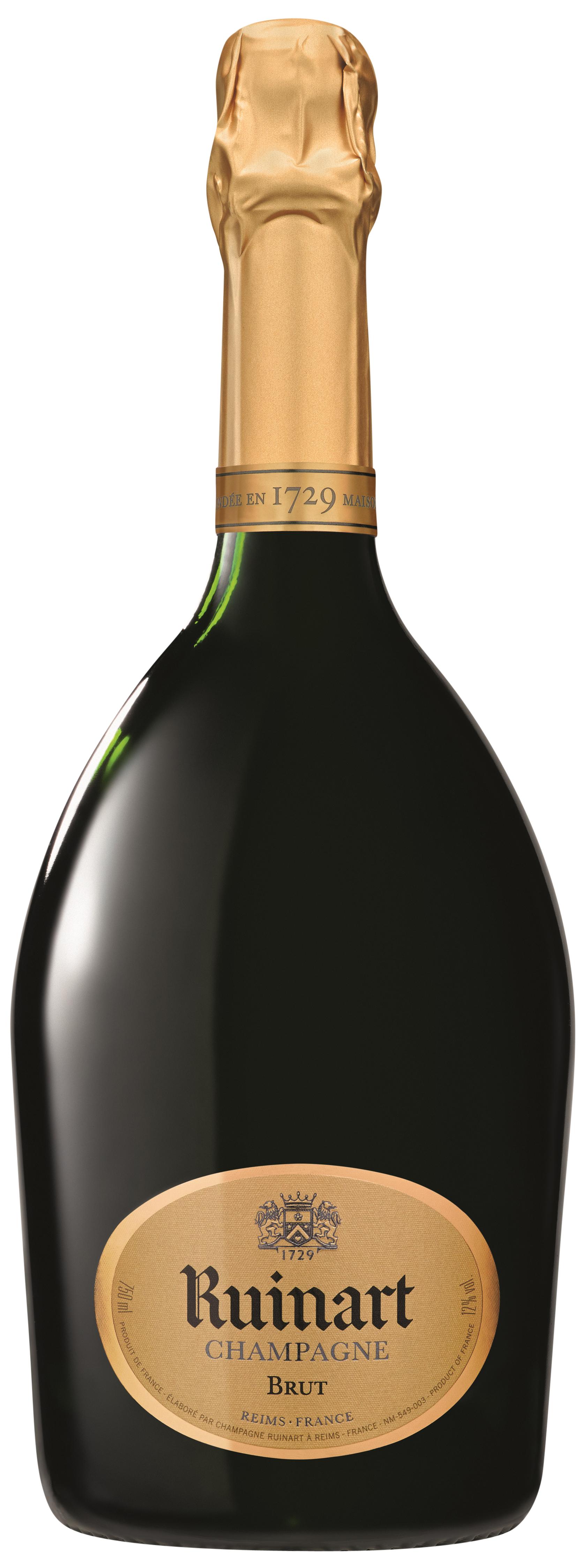 Champagne - Brut wine bottle