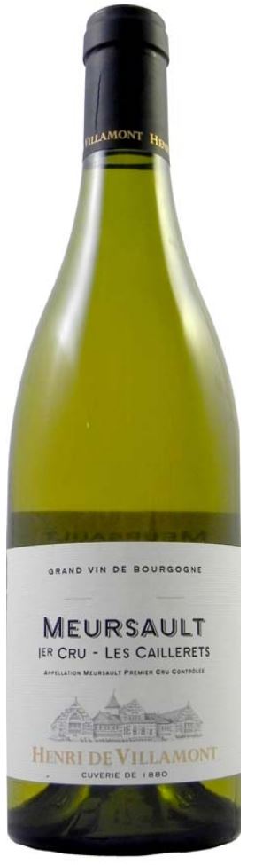 Henri de Villamont Meursault 1er Cru Caillerets 2017 wine bottle