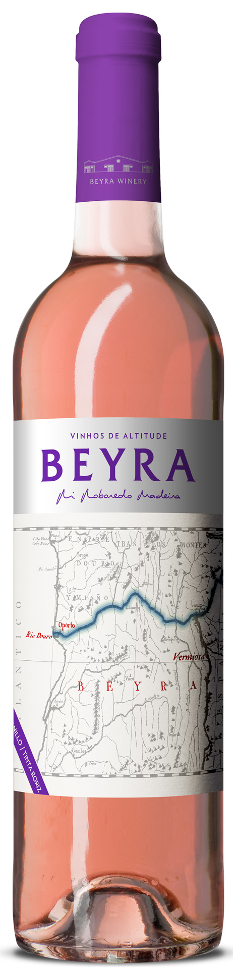Beyra Vinhos de Altitude Rosé 2021 wine bottle