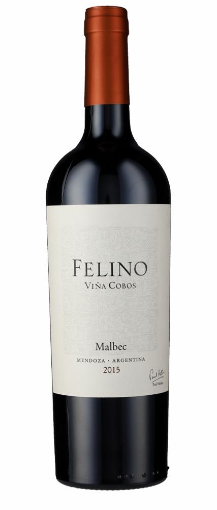 2015 Felino Malbec Mendoza Viña Cobos wine bottle