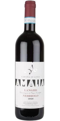 Cascina Amalia, Langhe Nebbiolo 2019 wine bottle