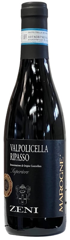 Zeni Marogne Valpolicella Ripasso Superiore 2022- Halvflaske 37,5 cl. wine bottle