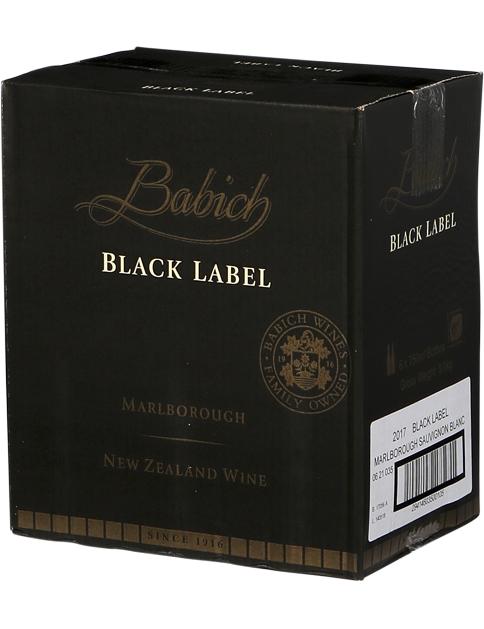 Babich Black Label Sauvignon Blanc wine bottle