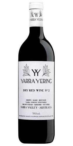 Yarra Yering Dry Red Wine No2 2015 wine bottle