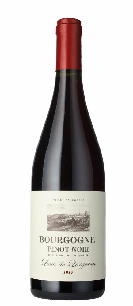 2023 Bourgogne Pinot Noir Louis de Lorgeron wine bottle