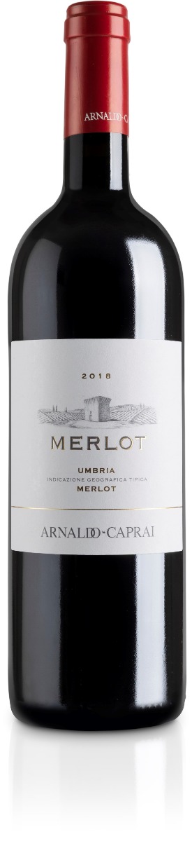 Arnaldo Caprai Umbria Merlot IGT 2018 wine bottle