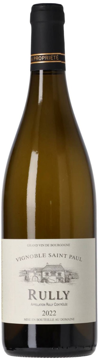 Vignoble Saint Paul Rully blanc 2022 wine bottle