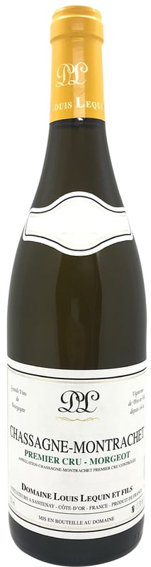 Domine Louis Lequin Chassagne-Montrachet 1er Cru Morgeot 2014 wine bottle