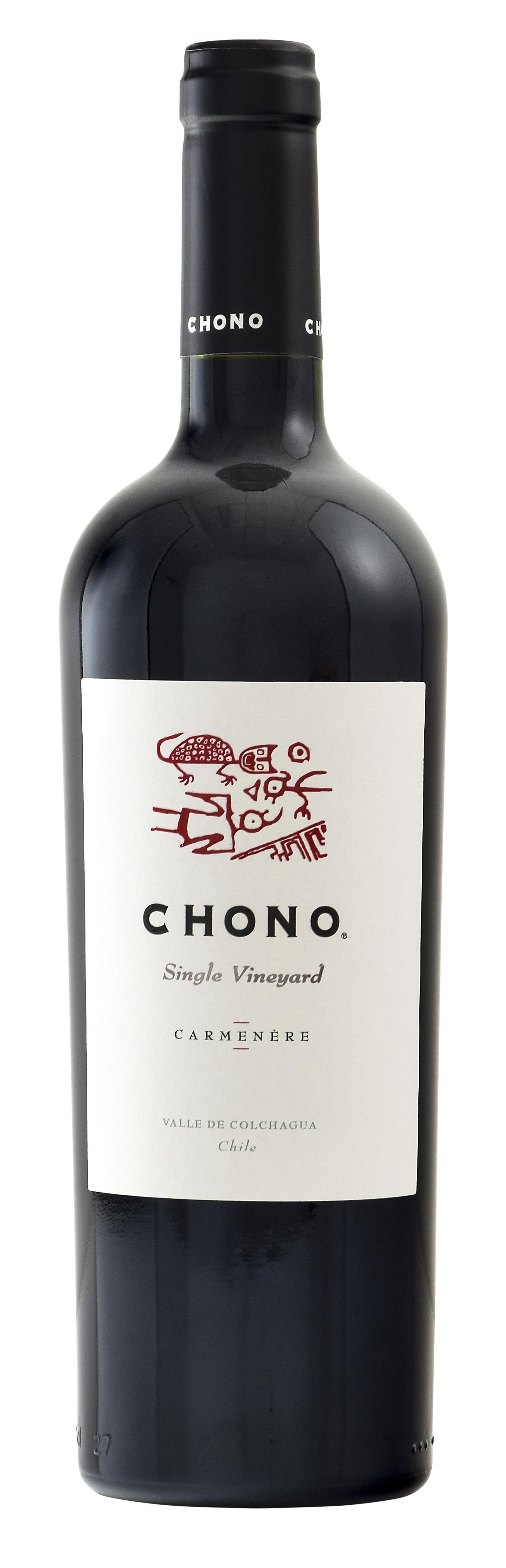 Carmenère 2021 wine bottle