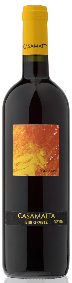 Bibi Graetz Casamatta Rosso 2021 ØKO wine bottle