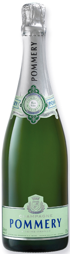 Pommery Champagne Summertime Blanc de Blanc wine bottle