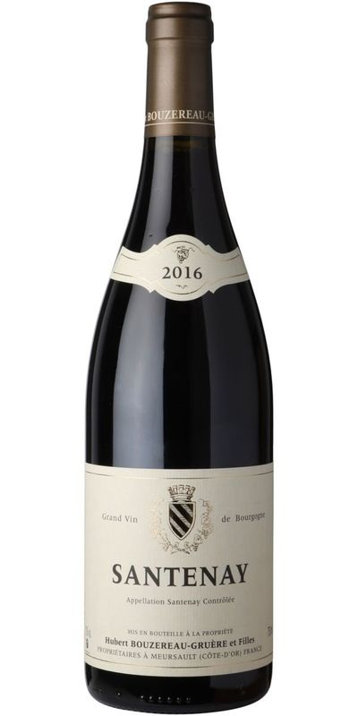 Hubert Bouzereau Gruere et Filles, Santenay 2022 wine bottle