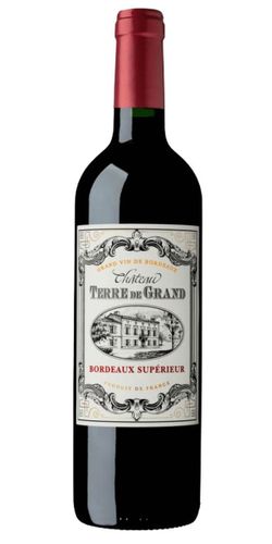 Chateau Terre de Grand, Bordeaux Supérieur 2023 wine bottle