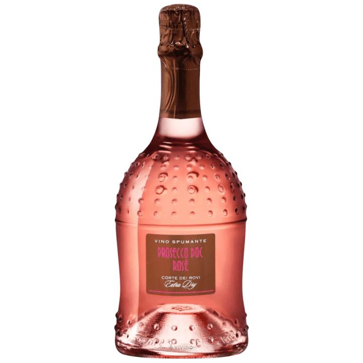 Villa Degli Olmi Corte dei Rovi Prosecco Rose Spumante Extra Dry 2021 wine bottle