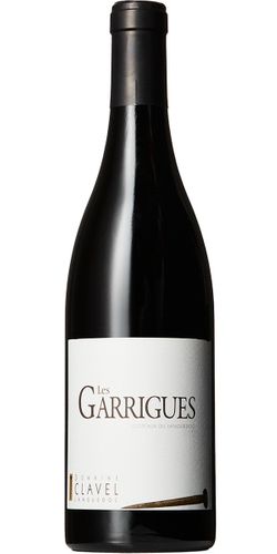 Domaine Clavel, Les Garrigues Rouge Languedoc 2019 wine bottle