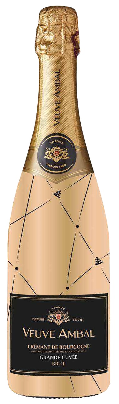 Veuve Ambal Grande Cuvée Brut Limited Edition wine bottle