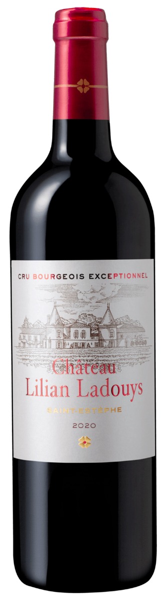 Château Lilian Ladouys Saint-Estèphe Cru Bourgeois Exceptionnel 2020 wine bottle