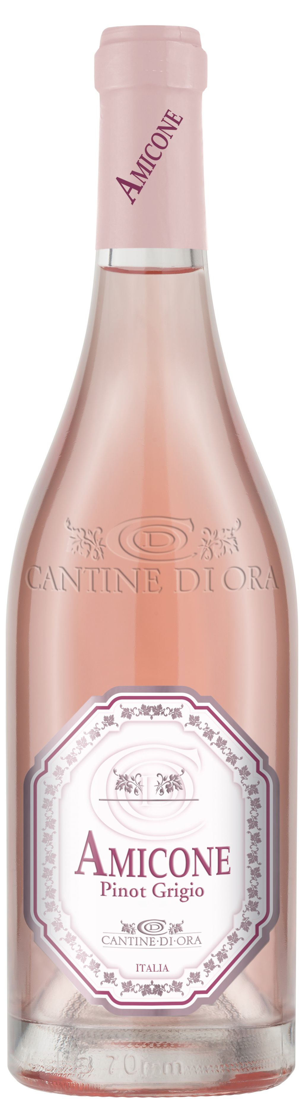 Amicone Pinot Grigio Rosé 2021 wine bottle