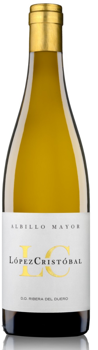 Lopez Cristobal Albillo Ribera del Duero 2023 wine bottle