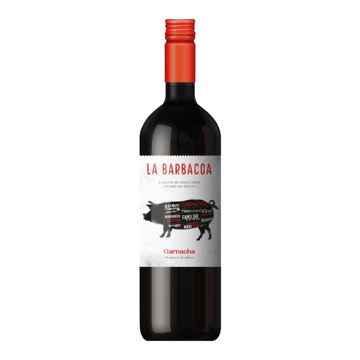 La Barbacoa Garnacha wine bottle